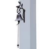 Villa Yard Decoration Birdhand Rattles Rustic Dinner Bell Cast Iron Bird Doorbell  Garden