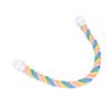 Bird Rope Perch Multipurpose Colorful Cotton Parrot Comfy Rope Perches for Parrots Parakeets