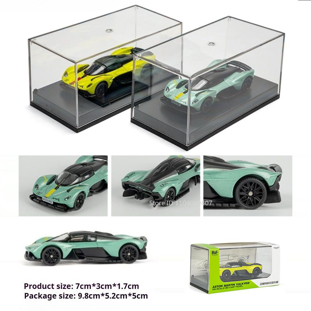 1:64 Mini Divo V12 Sian GT2 720S Valkyrie Car Model Toy Alloy Diecast Dust Cover Box Cars Models Toys Collectible Ornaments