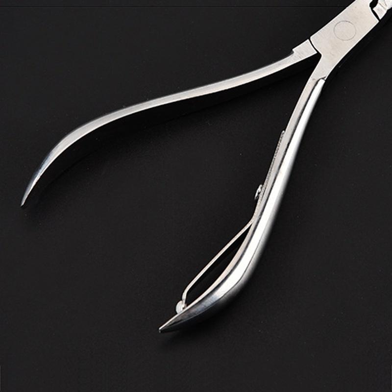 1Pc Stainless Steel Nail Trimmer Clipper Cuticle Nipper Dead Skin Remover Scissor Plier Nail Art Tool
