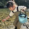 Folding Fishing Gear Bucket - Durable, Thickened, Outdoor Live Fish Container