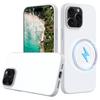 For iPhone 16 Pro Magnetic Case Shockproof Liquid Silicone Phone Cover