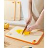 Cutting Board for Kitchen Double-sided Non-slip Wheat Straw Biodegradable Cutting Board Thick Chopping Board for Meat Fruit