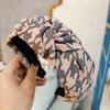 Spring Summer Women Beautiful Print Cloth Knotted Hairbands Fashion Girls Hair Hoop Accessories