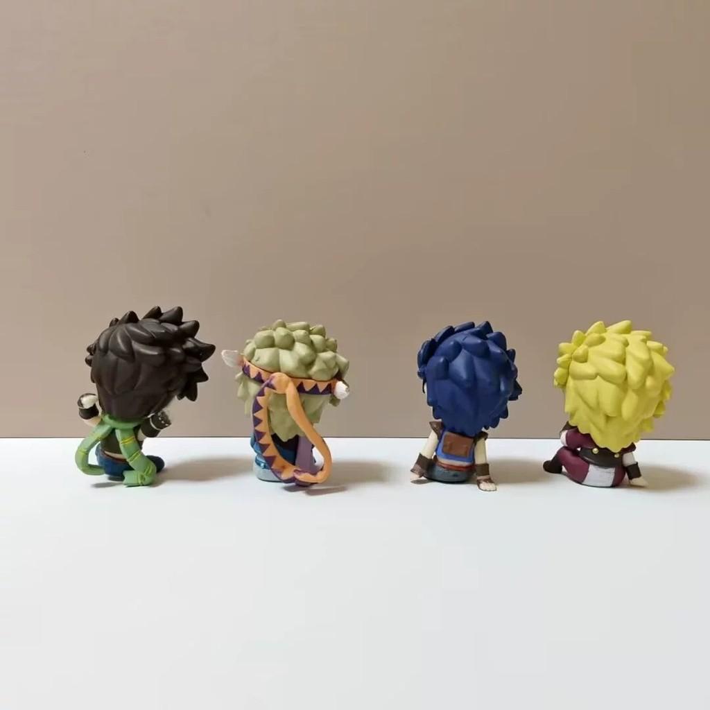 Jojos Bizarre Adventure Model Set With Pvc Material For Fans And Collectors