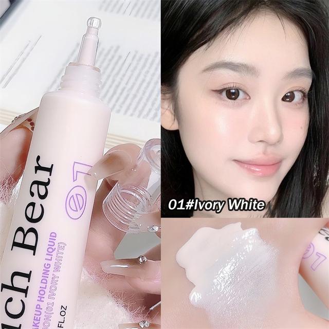 Ivory White Liquid Foundation Waterproof Lasting Concealer Full Coverage Brighten Face Moisturizing Oil-control Natural BB Cream