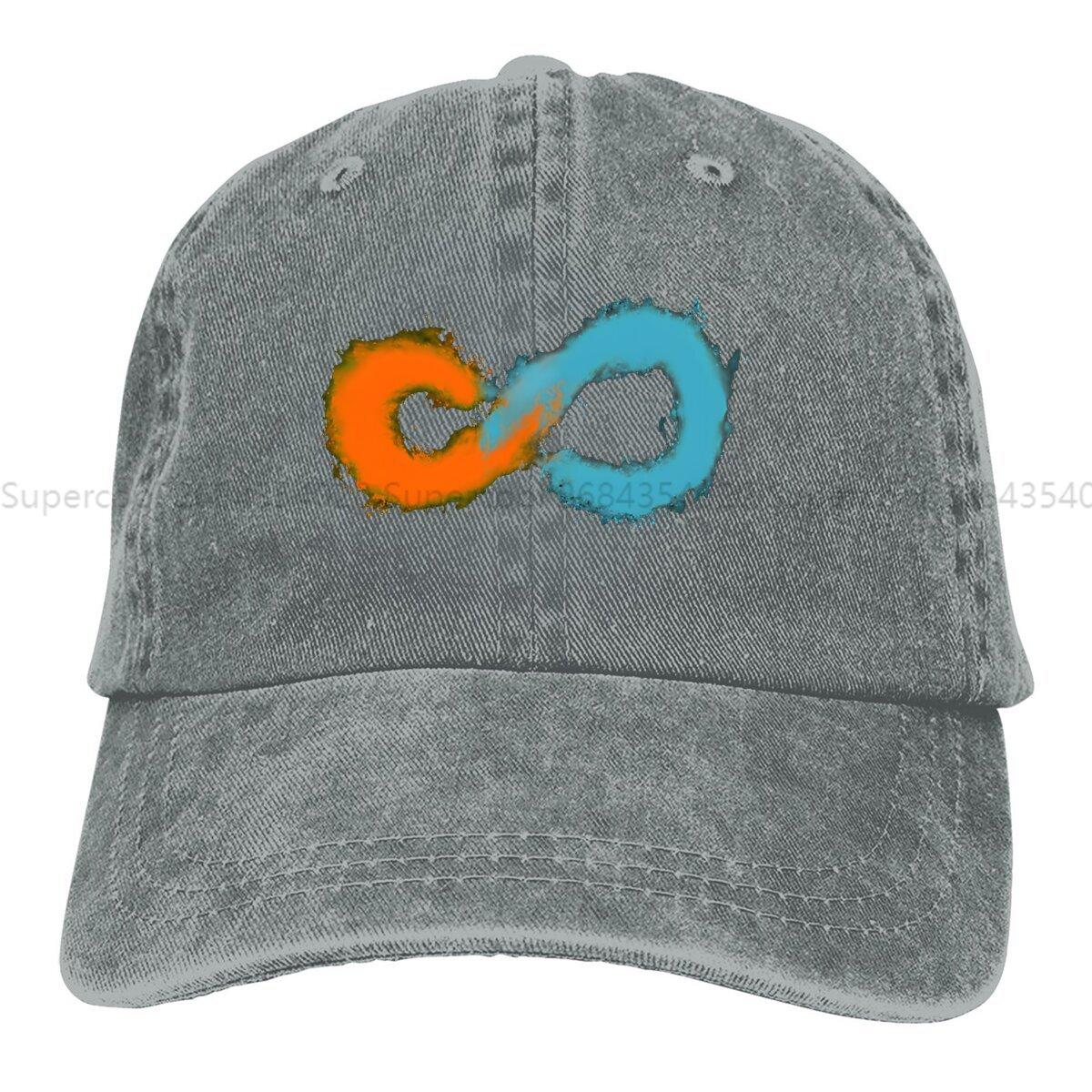 Infinite Portal Baseball Cap Unisex Hats Wounisex Visor Protection Snapback Portal Game Caps One Size