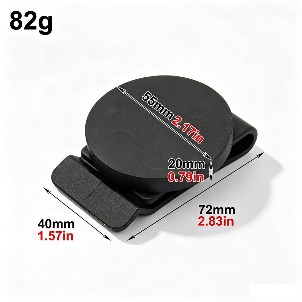 Strong magnetic waist clamp, rubber-coated magnetic iron suction cup, adjustable, portable screw suction hardware tool, magnetic