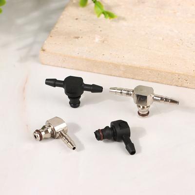 Diesel Common Rail Injector Nozzle Oil Return Joint 2 Ways 3 Ways L And T Type Joint Tube Connector For Injector Oil Return Pipe
