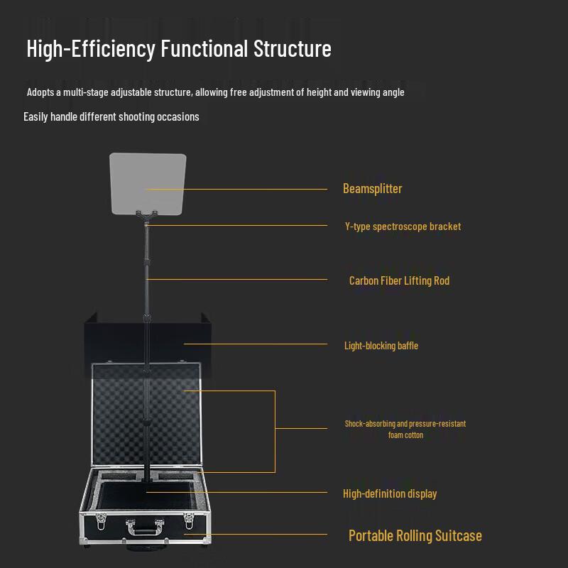 JiaShiYing WJ-22X Professional Portable Teleprompter