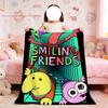 Blanket For Soft Throw Blanket F-Friends for Picnic Cartoon Bed Sofa Home Bedroom Cozy S-Smiling Warm Comfortable