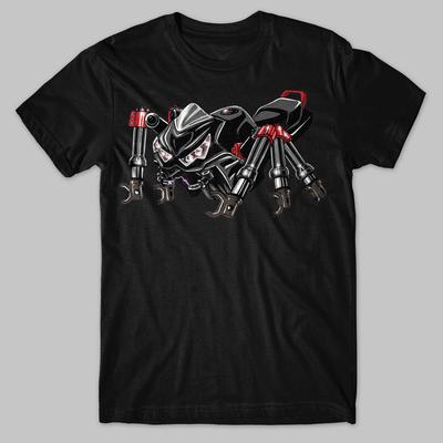 Kawasaki ZX14R T-Shirt, Motorcycle Tee Shirt for ZZR1400 & Ninja ZX-14 Riders