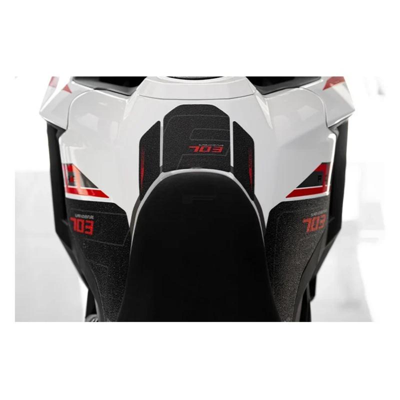 FOR ZONTES 703F 2024 Motorcycle Tank Pad Protector Leather Frosting Sticker Decals Accessoriesr
