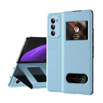 Luxury Full Body Protection Leather Case For Samsung Galaxy Z Fold4 Fold 3 5g Fold3 Fold2 Fold 4 2 Zfold4 Matte Coque Cases