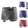 Premium Men's Open Penis Briefs Boxer Underwear With Comfortable Bulge Pouch Design