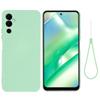 Mobile Phone Case for TECNO Pova Neo 2 4G,Liquid Silicone Soft Lining Cover with Strap