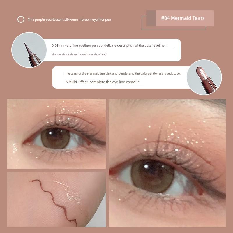 Eyeliner Pen Lying Silkworm Color Makeup Eyeliner Gel Pen