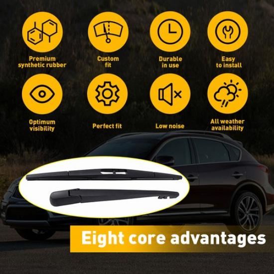 

Rear Wiper Arm Blade For Honda CRV CR-V 2007-2011 Acura MDX 2007-