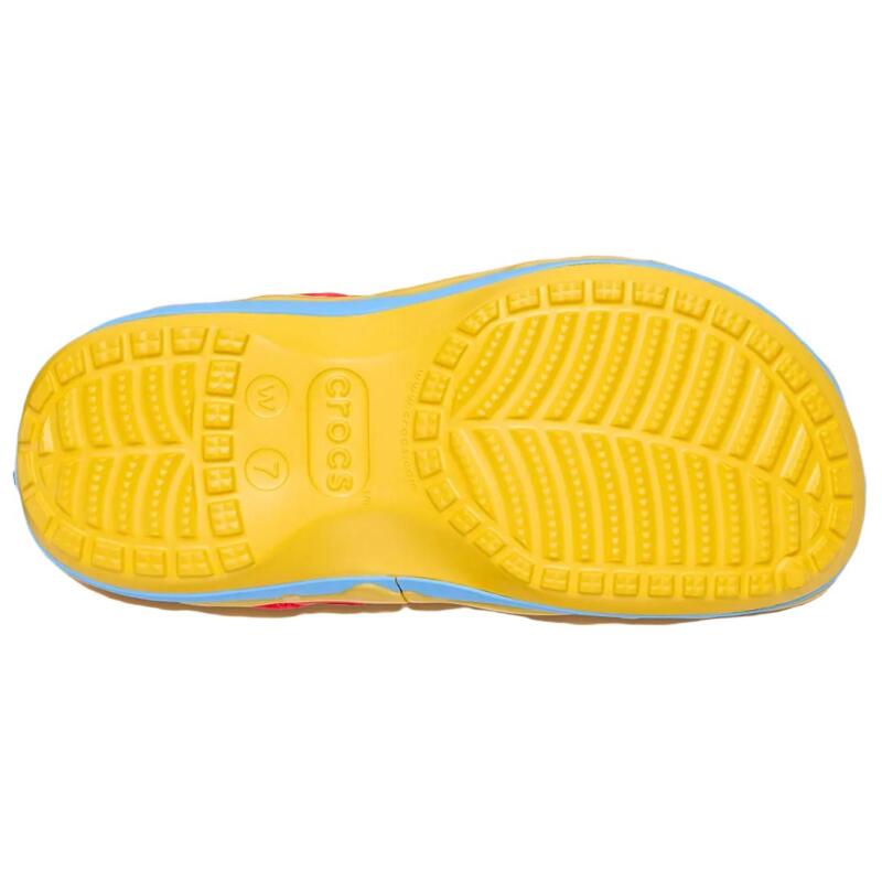 Disney x Crocs Classic Platform Clog Cute and Stylish Hole Shoes Women's Yellow