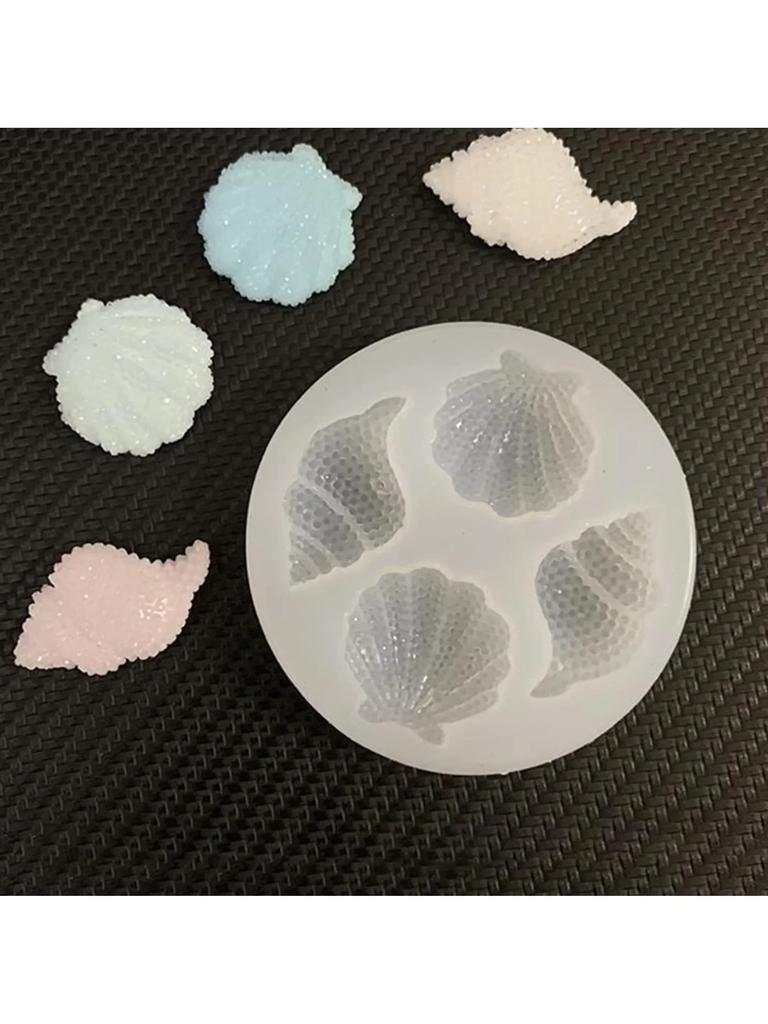 1 Stück-Ocean Series Muschel Schneckenhaus Silikonform Backen DIY Kuchen Silikonform