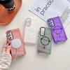 Suitable for Samsung A56 Mobile Phone Case Colorful Hardware Magnetic Absorption A55 A06 Full Inclusive Super Anti-fall