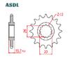 525 16T 16 tooth 525-16T Front Sprocket Gear For Honda CBR929 CBR954 CBR929RR CBR954RR Fire Blade CBR 929 954 CB1000 ABS