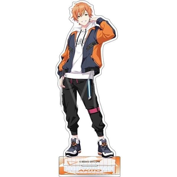 Shinonome Akito Acrylic Stand - Project Sekai Colorful Stage! Feat. Hatsune Miku -Brand New World- Official Goods (Approx. 16cm Height, Acrylic, Full