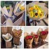 10M Kraft Paper Roll Gift Wrapping Thick Roll Paper Packaging Materials Bouquet Gift Box Wedding Birthday Art Craft Poster Decor