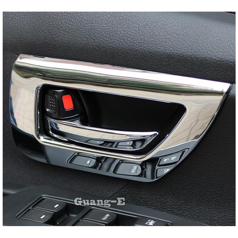 For Suzuki S-Cross SCross SX4 2017 2018    Handrail Cover Stick Trim ABS Door Armrest Inner Handle Bowl Frame Lamp
