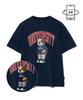 YALE University Dan Short Sleeve T-Shirt Navy/Red