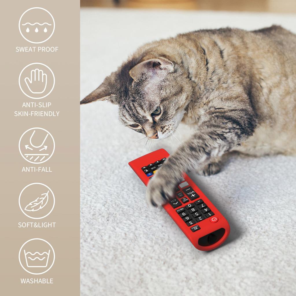 Silicone Protective Cover Anti-Slip Remote Case Protective Controller Sleeve Skin for Samsung Smart TV Remote BN59-01315A 01315B
