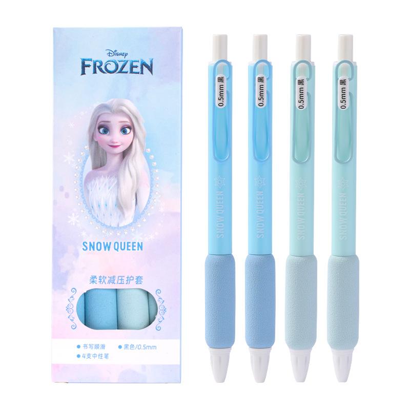 

Disney High-Aesthetic Sign Pen ST Tip Black Brush Pen for Students, Quick-Drying, Smooth 0.5mm Clickable Ballpoint Pen