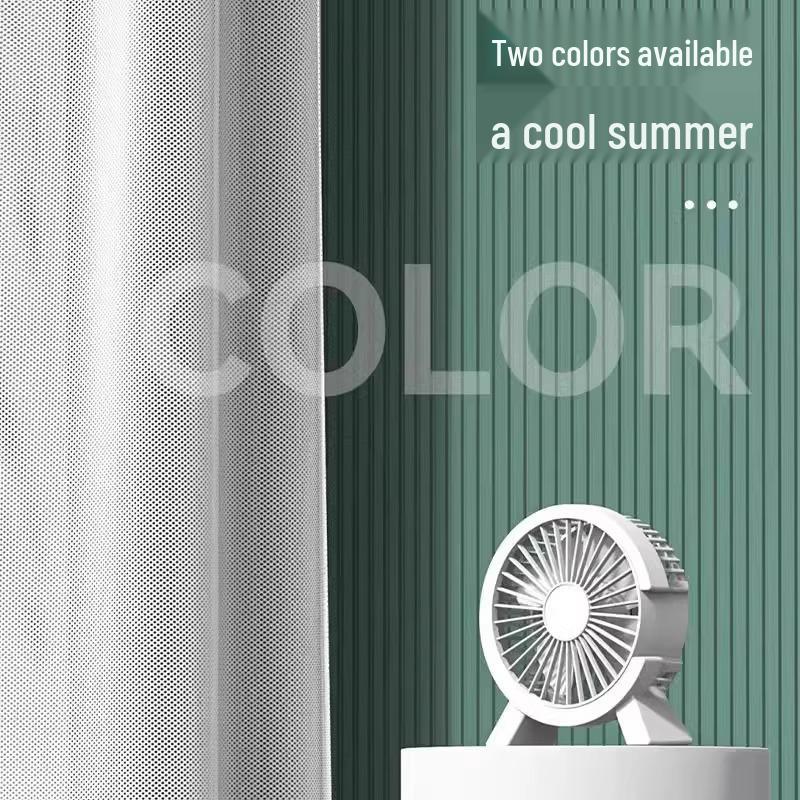 USB Mini Silent Desktop Fan - Large Airflow for Dorms and Offices