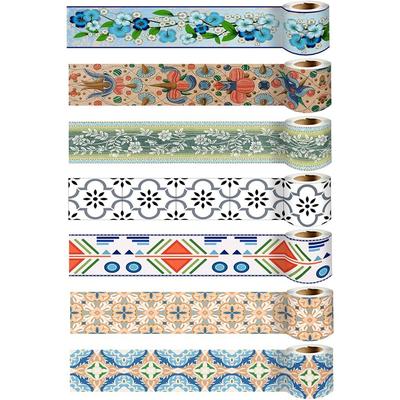 Selbstklebende Fußleisten-Tapetenränder Zierleiste Sockelleiste Wandaufkleber Badezimmer Wohnzimmer Dekor Kunst-Aufkleber Dekor