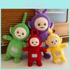 Živé barvy Teletubbies Dipsy Po Tinky Winky Laa-laa Plyšová hračka Stojící panenka Dětský vánoční dárek
