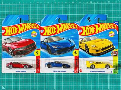 Hot Wheels FERRARI 12CILINDRI SF90 STRADALE F40 COMPETIZONE