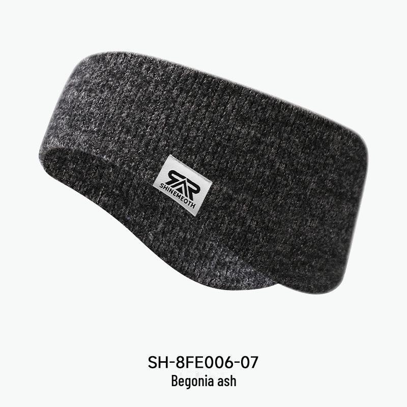 Sunmoss Women's Double-Layer Windproof Sports Headband - Warm Ear Protection for Autumn and Winter Running