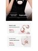 Rose Gold M106 Bluetooth Headset with Love Heart Design - Ear Clip In-Ear, Long Battery Life.