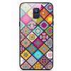 For Samsung Galaxy A8 Plus Cases A6 A7 2018 A8 2018 Tempered Glass Hard Back Cases For Samsung A6 Plus Covers Coque A7 A9 A8Plus