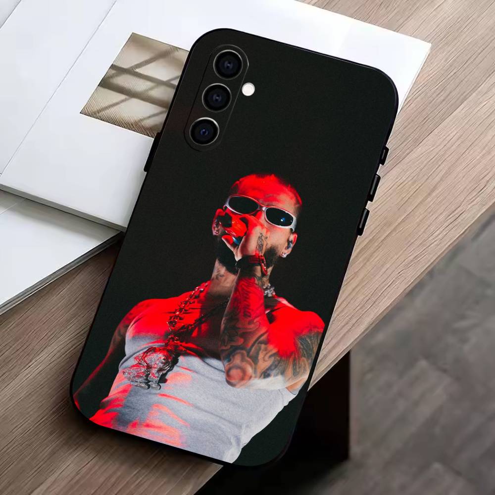 Singer-M-Maluma Phone Case For Samsung Galaxy A73,A72,A71,A70,A53,A52,A51,Soft Silicone Black Cover