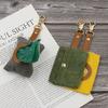 Pet Dog Poop Bag Holder Leash Canvas Adjustable Mini Travel Garbage Bag Dogs Waste Poop Bags Dispenser Cleaning Portable Tools
