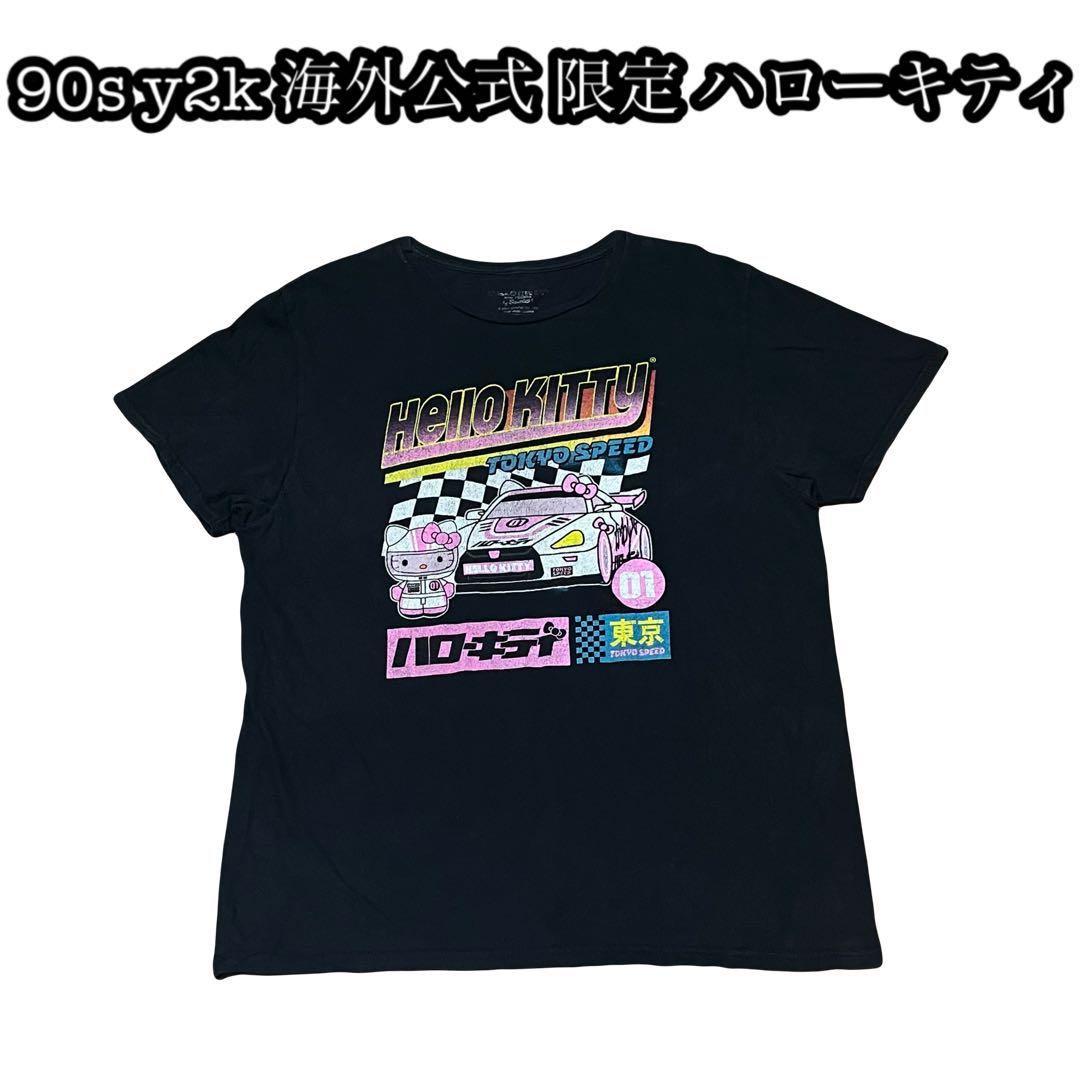 

[USED] 90s Y2K Official Overseas Limited Edition Hello Kitty Sanrio Anime T-Shirt Super Rare