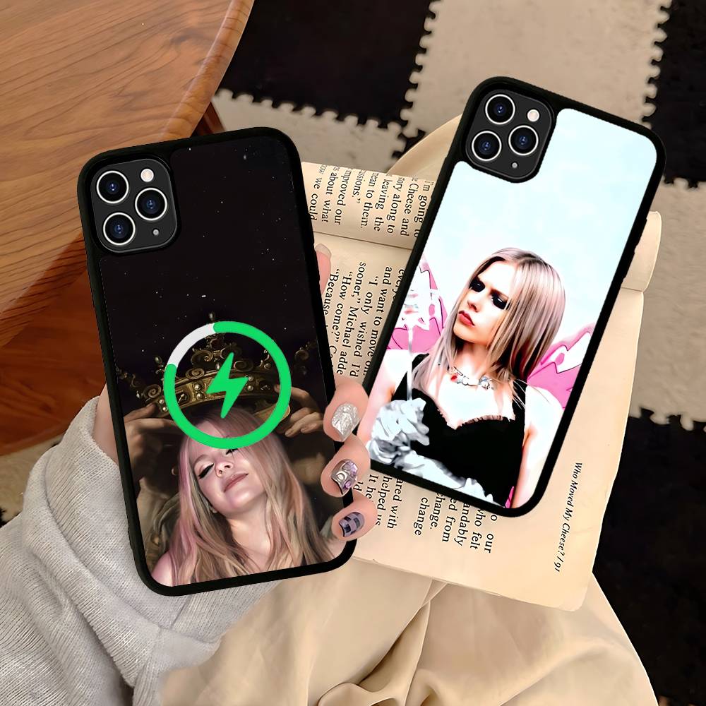 Avril Ramona Lavigne For Magsafe Magnetic Phone Case For IPhone 17 16 15 14 13 12 11 Plus Pro Max PC+TPU Cover