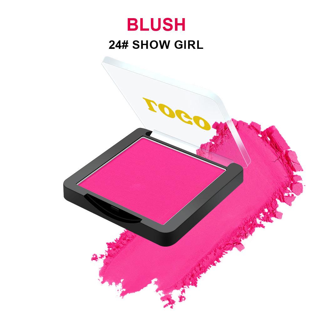 Versatile Matte Blush Palette: Low-Saturation, Single-Color Option