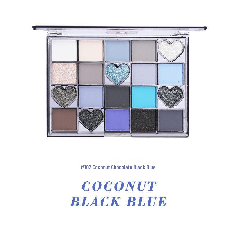 Biya Versatile Eye Shadow Palette: Shimmer, Pearl, Matte Highlights, Easy-Apply Cement Palette