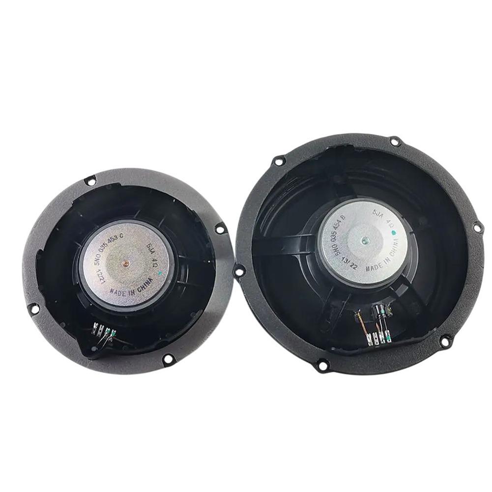 Woofer Front Rear 5N0035454B 5N0035453C For Tiguan 2009-2019 Automobiles Parts Accessories ABS Black Loudspeaker Replacement