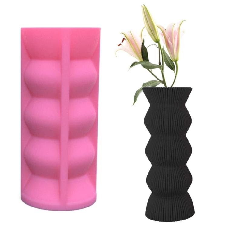 Vase Candle Molds for Making Candle Soap Chocolate DIY Craft Room Decorations