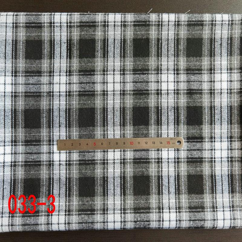 

Children s Twill Plaid Flannel Shirt Fabric - Yarn Dyed, Brushed Cotton