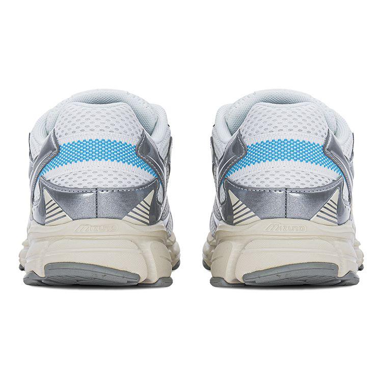 Mizuno Speed 2K Comfortable Versatile Mesh Shock Absorbing Durable Breathable Low Top Running Shoes Unisex sneaker White Silver Blue D1GH222918