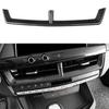 1PCS ABS Carbon Fiber Central Console Air Outlet Vents For Cadillac CT4 -23